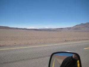 Between Chile and Argentina